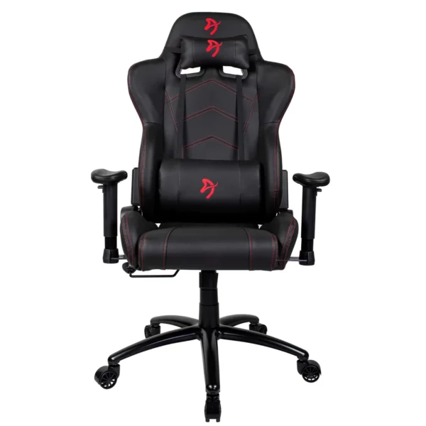 Fauteuil Arozzi Inizio PU (Noir/Rouge) - INIZIO-PU-BKRD