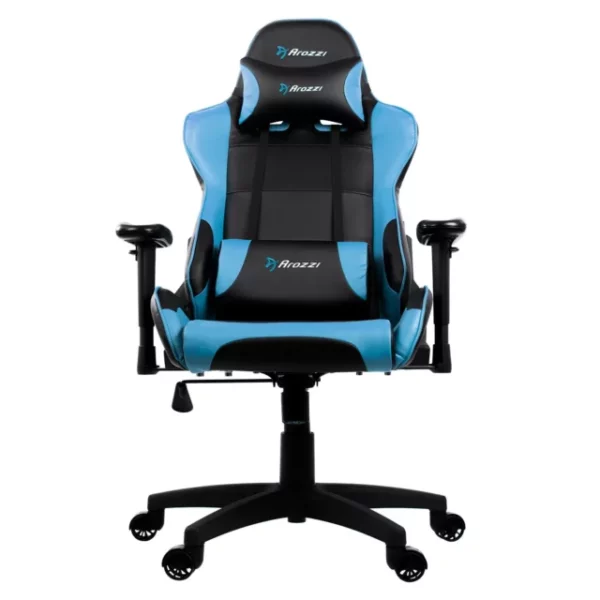 Fauteuil Arozzi Verona V2 (Noir/Bleu) - VERONA-V2-BL