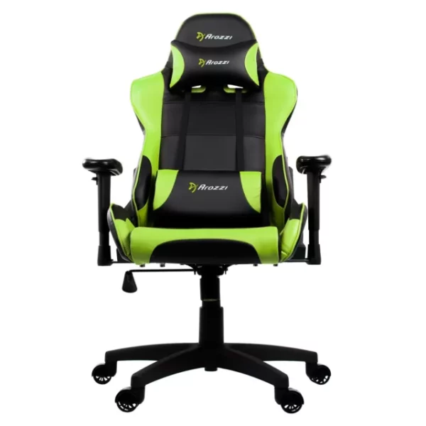 Fauteuil Arozzi Verona V2 (Noir/Vert) - VERONA-V2-GN